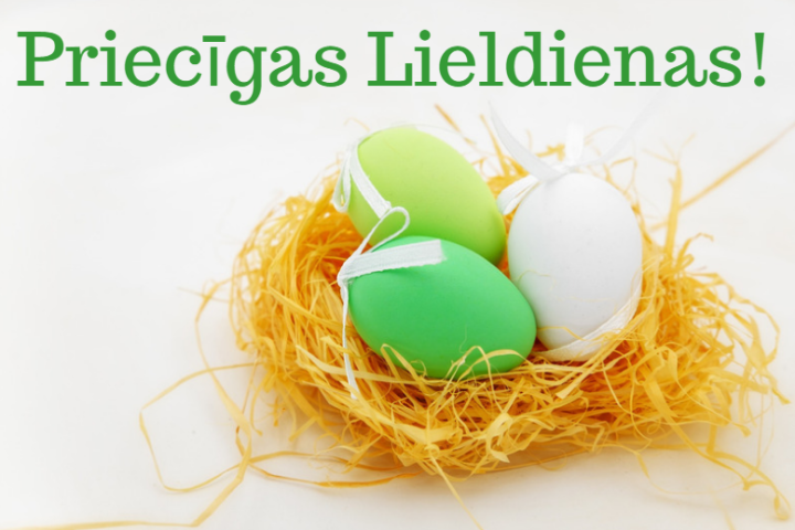 Priecīgas Lieldienas!
